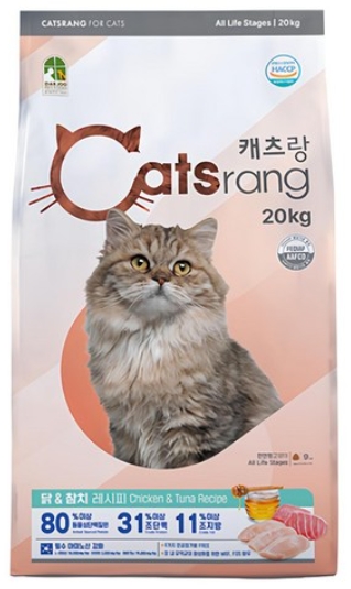 고양이 사료 뭐 살지 고민될 때, 캐츠랑 20kg 닭+참치가 꾸준히 선택되는 이유